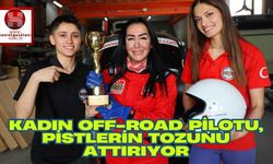 Kadın Off-road Pilotu, Pistlerin Tozunu Attırıyor