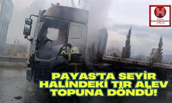 Payas'ta Seyir Halindeki Tır Alev Topuna Döndü!