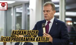 Başkan Seçer, Minibüsçüler Esnaf Odası tarafından düzenlenen iftar programına katıldı