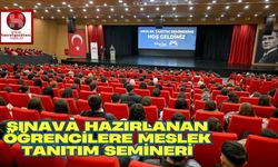 Sınava Hazırlanan Öğrencilere Meslek Tanıtım Semineri