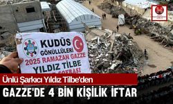 Ünlü Şarkıcı Yıldız Tilbe'den Gazze'de 4 Bin Kişilik İftar