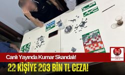Kumarı Canlı Yayınladı, Polisi Üzerine Çekti!