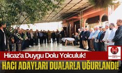 İlahiler ve Dualarla Kutsal Yolculuk Başladı!