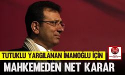Tutuklu Yargılanan İmamoğlu İçin Mahkemeden Net Karar