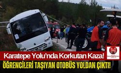 Osmaniye'de Kaza! Kamptan Dönen Öğrencilerin Otobüsü Devrildi!