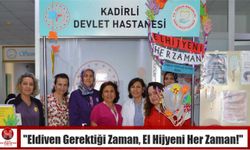 "Eldiven Gerektiği Zaman, El Hijyeni Her Zaman!"
