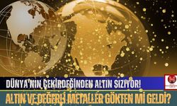Dünya'nın Çekirdeğinden Altın Sızıyor! Altın ve Değerli Metaller Gökten mi Geldi?