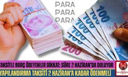 Ödem İçin Son Gün 2 Haziran!