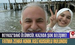 Beykoz’daki Ölümcül Kazada Şok Gelişme! Fatma Zehra Kınık Asli Kusurlu Bulundu