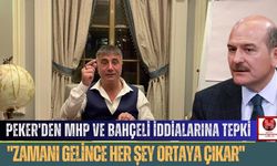 Peker'den MHP ve Bahçeli İddialarına Tepki: "Zamanı Gelince Her Şey Ortaya Çıkar"