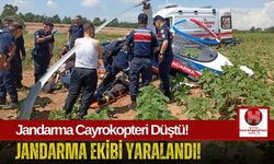 Gökyüzünden Acı Düşüş! Jandarma Ekibi Yaralandı!