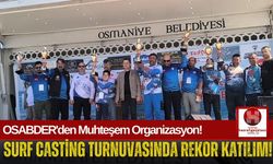 OSABDER 5. Geleneksel Surf Casting Turnuvası'nda Rekor Katılım!