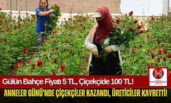 Gülün Bahçe Fiyatı 5 TL, Çiçekçide 100 TL! Anneler Günü'nde Fiyatlar Uçtu!
