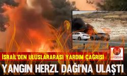 İsrail’den Uluslararası Yardım Çağrısı, Yangın Herzl Dağı'na Ulaştı