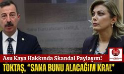 Osmaniye'yi Temsil Eden CHP'li Asu Kaya Hakkında Toktaş'tan Skandal Mesaj! "Sana Bunu Alacağım Kral"