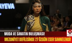 Tekstil ve Moda Tasarımı Öğrencilerinden Yaratıcı Defile!