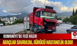 Bahçe'de Korkunç Kaza! Kamyonetle Otomobil Çarpıştı!