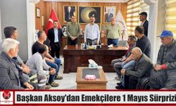 Başkan Aksoy’dan Emekçilere 1 Mayıs Sürprizi