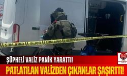 Polisten Şok Fünye! Valiz Patlatıldı, Gerçek Ortaya Çıktı!