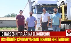 Hükümetten Yardım Bekliyorlar! Çin Mafyası 3 Tırı Rehin Aldı!