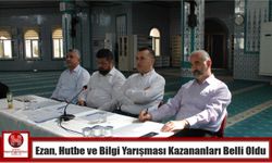 Ezan, Hutbe ve Bilgi Yarışması Kazananları Belli Oldu