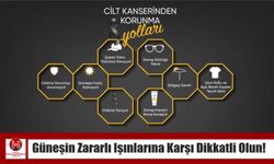 Güneşin Zararlı Işınlarına Karşı Dikkatli Olun!