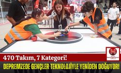 Depremzede Öğrenciler Robot Yarışmasında!