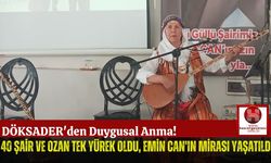 DÖKSADER, Emin Can'ı Şiirlerle Andı!