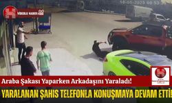 Arkadaş Şakası Kaza Getirdi! Ayağı Kırıldı, Telefonu Bırakmadı!