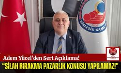 Adem Yücel, "Barış Süreci Şeffaf Olmalı!"