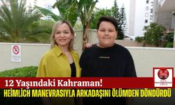 12 Yaşındaki Efe, Heimlich Manevrasıyla Arkadaşını Kurtardı!