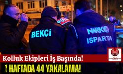 Emniyet Güçleri 1 Haftada 44 Suçluyu Yakaladı!