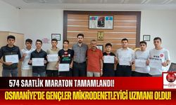 Osmaniye'de 574 Saatlik Teknoloji Maratonu Tamamlandı!