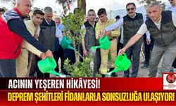 Hatay'da Deprem Şehitleri İçin Binlerce Fidan Toprakla Buluştu!