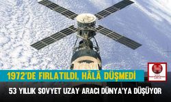 1972’de Fırlatıldı, Hâlâ Düşmedi, 53 Yıllık Sovyet Uzay Aracı Dünya’ya Düşüyor