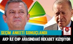 Seçim Anketi Sonuçlandı, AKP ile CHP Arasındaki Rekabet Kızışıyor