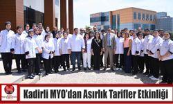 Kadirli MYO’dan Asırlık Tarifler Etkinliği