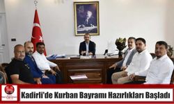 Kadirli'de Kurban Bayramı Hazırlıkları Başladı