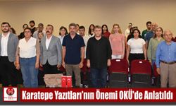 Karatepe Yazıtları’nın Önemi OKÜ’de Anlatıldı