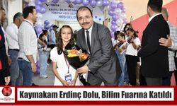 Kaymakam Erdinç Dolu, Bilim Fuarına Katıldı