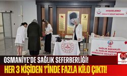 Osmaniye Tartıldı! 5 Bin 880 Kişinin Kilosu Belirlendi!