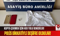 Ehliyet Sınavında Hile Yaparken Polise Takıldılar!