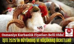 Osmaniye'nin 2025 Kurbanlık Fiyatları Açıklandı!