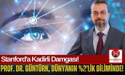 Prof. Dr. Kürşad Güntürk, Dünyanın En İyi %2’sinde!