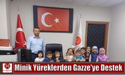 Minik Yüreklerden Gazze’ye Destek