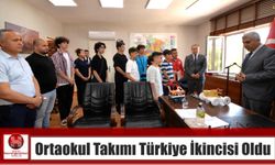 Ortaokul Takımı Türkiye İkincisi Oldu