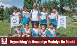 Oryantiring’de Osmaniye Madalya ile Döndü