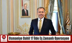 Osmaniye Dahil 17 İlde Eş Zamanlı Operasyon