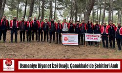 Osmaniye Diyanet İzci Ocağı, Çanakkale’de Şehitleri Andı