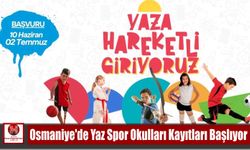 Osmaniye’de Yaz Spor Okulları Kayıtları Başlıyor